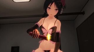 point of view gets candle waxed by an cartoon Lover