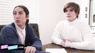 Sis Swap - Sensual Teenagers Girls Cannot Join The Chastity Club Before Experiencing Their Stepbros Cocks