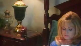 Blonde nymphs offer incredible sexy performance for army dude