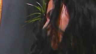 Dark Hair gets cunt nailed by african dick