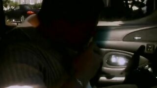 Cum dirty young dark hair bimbo slurps a penis and ride a penis