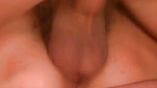 Hot dark hair with perfect boobies gets her vagina eaten out and