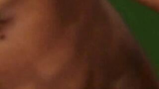 Black college girl into the changing room ended with facial