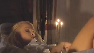 Turned On blondie ride on a big dick on blue room