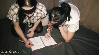 What art college students do after class - fellatio, rimjob