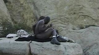 Adorable hardcore hoe filled with long african penis