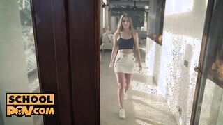 Rebellious teens Mary Rock wants to screw into pov