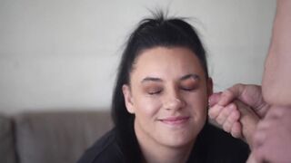 Naughty Close up Fellatio and Facial For Incredible Face Pawg!