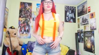 The Pokemon Master Misty nude showing her huge Pokeballs