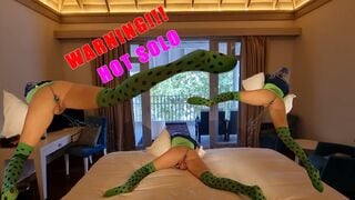 Doggy Style fucks juicy holes, anal plug, soak twat