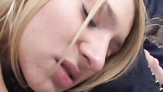 Young blonde does porn tryout and gets anally boned