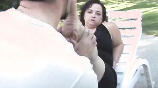 BBW ride a long dick and gets fuck between her big titted