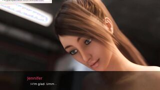 Into Jennifer - Banged by a big penis