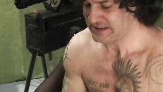 Vulgar younger dude licks and fucks Bombshell mom's soak snatch