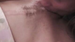 Trailer park stud gets his penis and asshole licked by thot