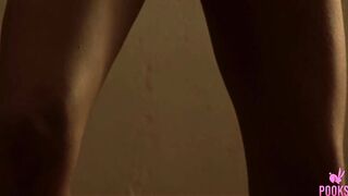 Small Titty Teenie Alexandra Gets Nude And Masturbates