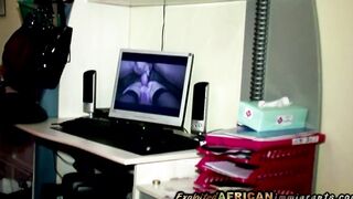 Black Amateur Ebony Bombshell Wakes To Masturbate And Nailed