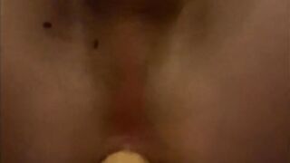 Sticky Micky Amateur anal toy fun part two