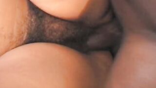 Puffy ebony Hot is fucking by muscled ebony bro
