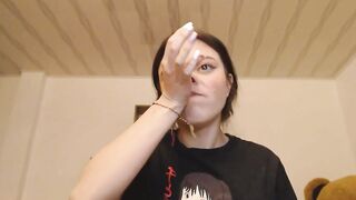 Bae Colombian performer pulls down her lingerie and lets you s