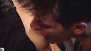 Turned On stud licks Bombshell's titted before he pounds her