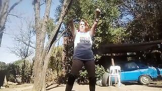 compilation blonde goddess dancing twerk
