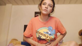 Cutie Colombian otaku Angela has a dreamy butt and is ready fo