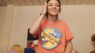 Cutie Colombian otaku Angela has a dreamy butt and is ready fo