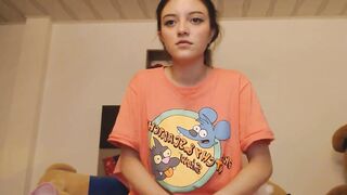 Cutie Colombian otaku Angela has a dreamy butt and is ready fo
