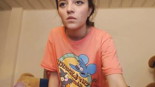 Cutie Colombian otaku Angela has a dreamy butt and is ready fo