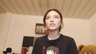 cunt with mouth with just turned teenagers years mature, angelic face and virgina
