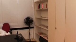 Dreier inside der Artztpraxis