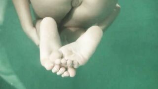 Tiniest sexiest horniest babes swim and masturbate