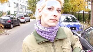 Shy German Housewife Pickup and no Condom Porn Casting Sex