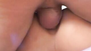 Goddess pornstar lets the man juice flows right out of her booty