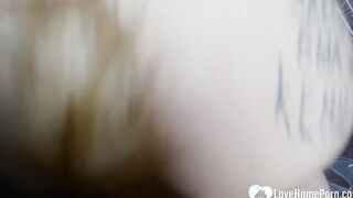 Upside down sixty-nine in rough twat shafting