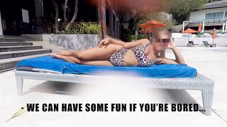 Picked Up at the Pool, She Invited me inside her Apartment!