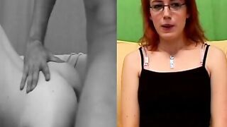 adorable nordic amateur 19yo 18 yo with glasses - retro casting