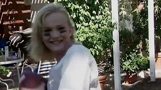 Point of watch lesbo snatch licking outside