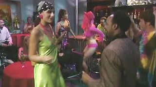Crazy red head gets drilled rough and sprayed with cum