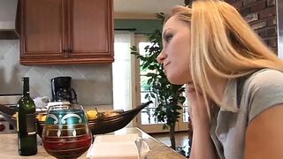 Excellent blonde lesbians are licking 1 another's pussies