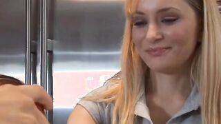 Excellent blonde lesbians are licking 1 another's pussies