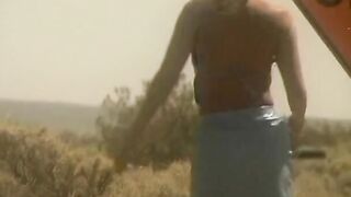 Tasty blonde gets plowed on the stove into her kitchen