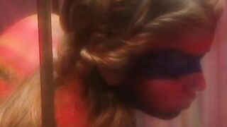 Voluptuous young bi dyke chick love to play with sex toys