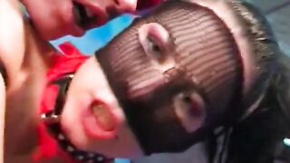 Sub explores all holes of bdsm gf