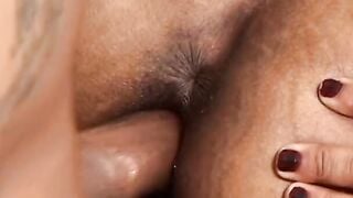 African bimbos love to suck a rough penis into a 3 way way