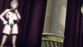 (MMD R18 HS2) THESE GIRLS LIKE TO DANCE SUCK AND BANGED