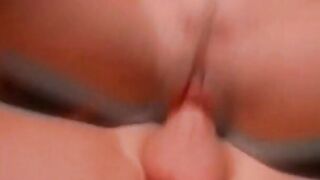 Huge penis crams in the bald lola pussy on this 18 women