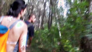 4K hiking - group fucking - squirting - double penetration
