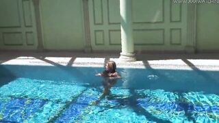 Poolside erotics with Mary Kalisy